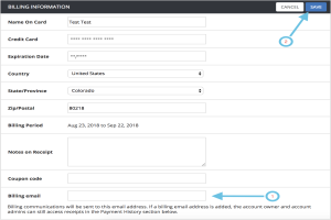 Account, Order, and Billing Information Verification